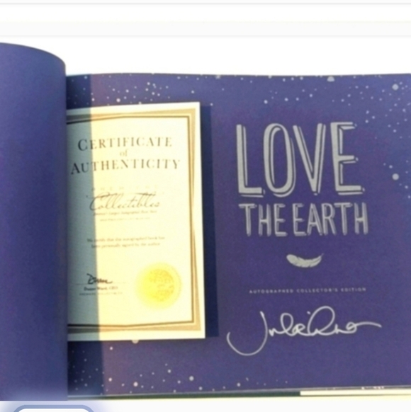 Love the Earth by Julian Lennon, signed copy by Julian Lennon Children's Book - Picture 5 of 14
